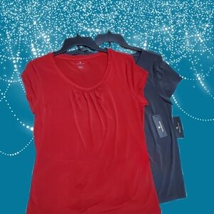 Worthington Pullover Blouse Two Piece